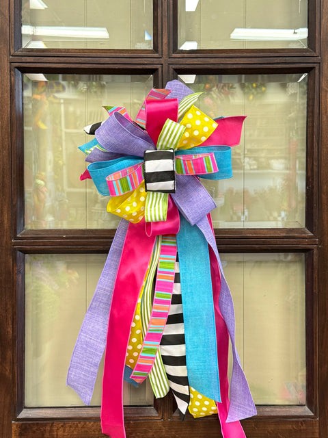 Spring-Bow - XL-Large Streamer-You choose colors!!