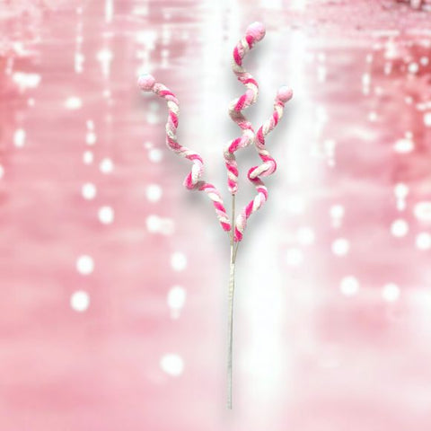Spiral Candy Pick - Pink