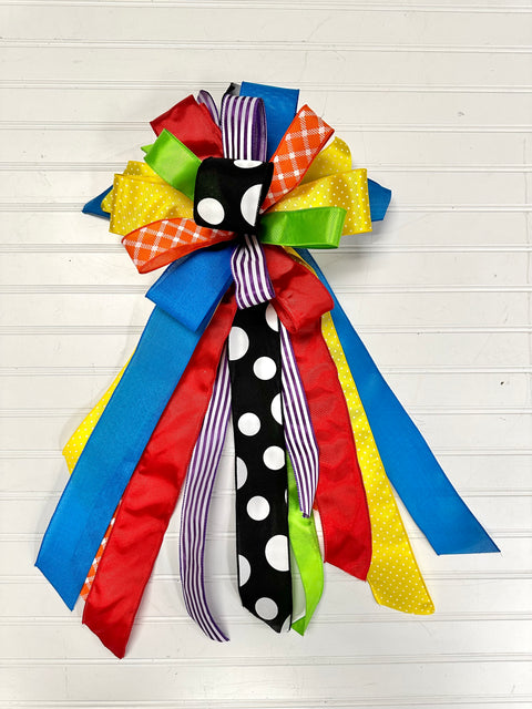 Summer Bow With Reds - Large Streamer