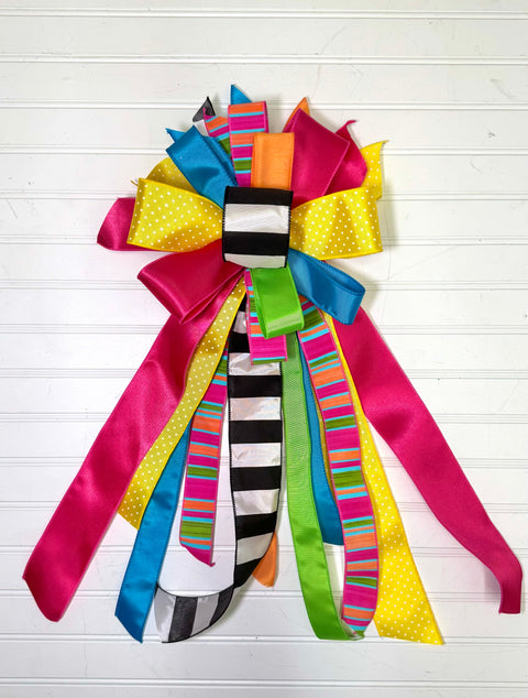 Spring-Bow - Medium Streamer-You choose colors!!