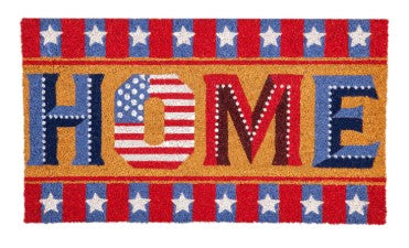 Patriotic HOME Coir Mat