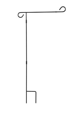 38" Garden Flag Stand - Metal - (3 Piece Collapsible)