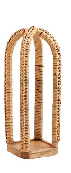 Braided Rattan Lanterns - Small - Natural