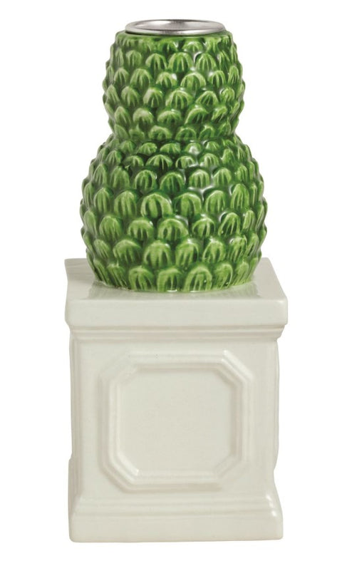 Small Topiary Taper Candle Holder