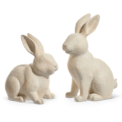 8.5" Bunnies - Cream - Set of 2