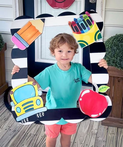 First Day/Last Day of School Photo Prop Frame