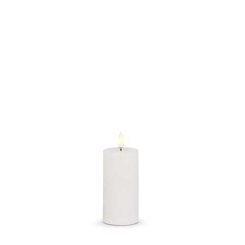 2" x 4" Pillar Candle (Battery Operated) - White
