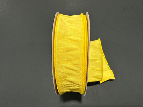 Daffodil Dupioni Wired Ribbon - 1.5" x 25yds