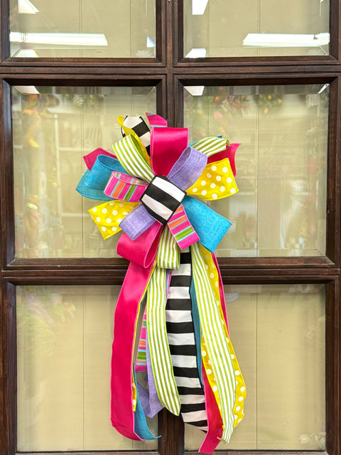 Spring-Bow - Large Streamer-You choose colors!!