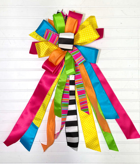Spring-Bow - Large Streamer-You choose colors!!