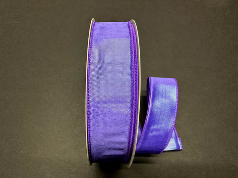 Purple Iridescent Lala Solid Ribbon - 1.5" x 50yds
