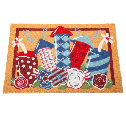 Firecracker Coir Mat