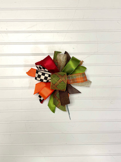 Fall-Bow - Small Puff - Elegant Fall