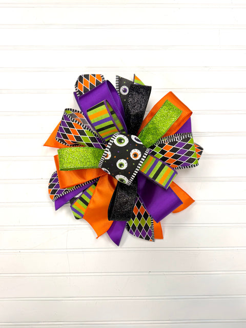 Halloween Bow-Large Puff