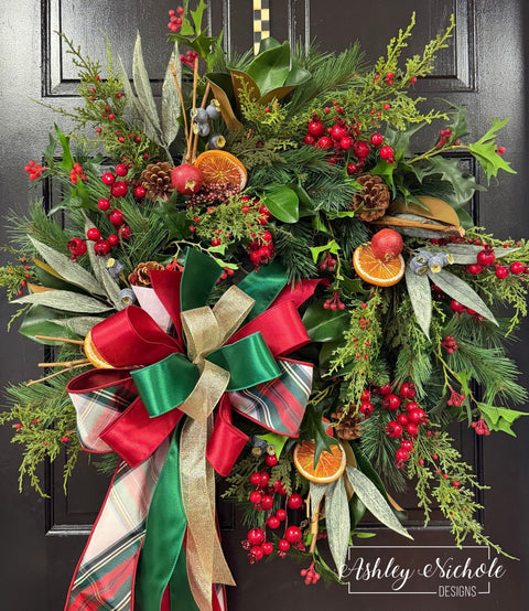 "A Williamsburg Christmas" Wreath
