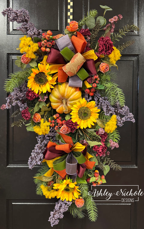 Autumn Abundance Swag