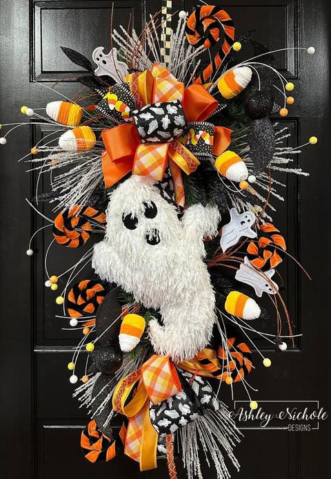 Boo-tiful Ghost Trick or Treat Swag
