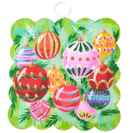 Mini Scallop Art Holliday Baubles Charm Attachment
