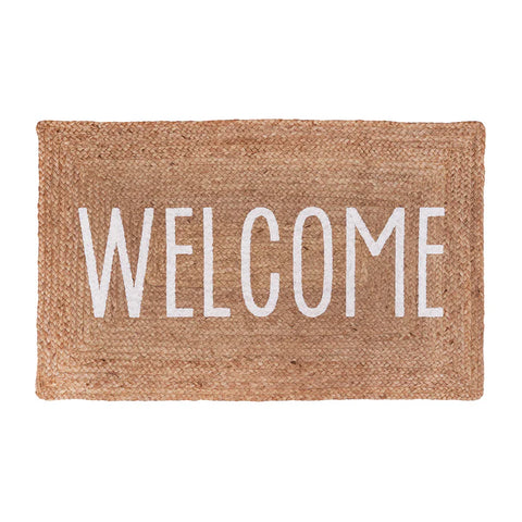 Welcome Jute Braided Rug