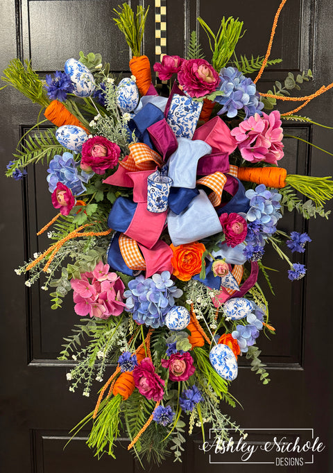 Chinoiserie Easter Garden Swag