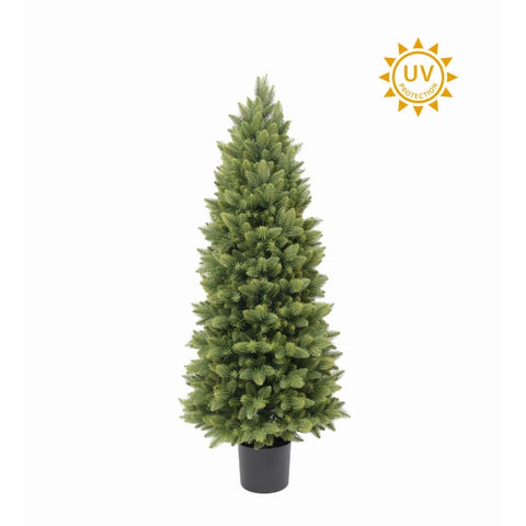 45" Porch Pine Tree - UV Protected - Green