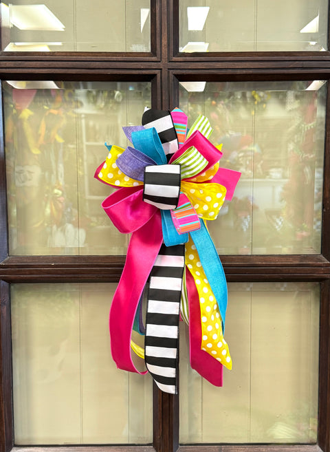 Spring-Bow - Medium Streamer-You choose colors!!
