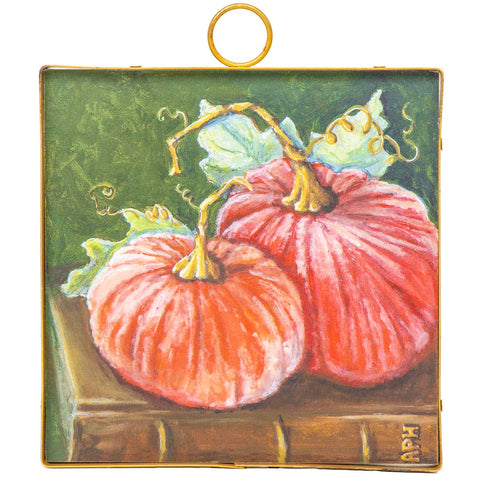 Mini Gallery Velvet Pumpkins Charm