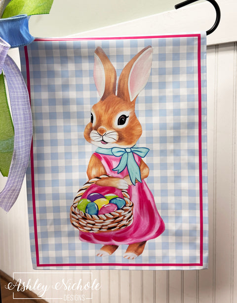 Flopsy Cottontail - Vinyl Garden Flag