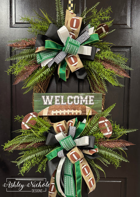 Football Welcome Wreath
