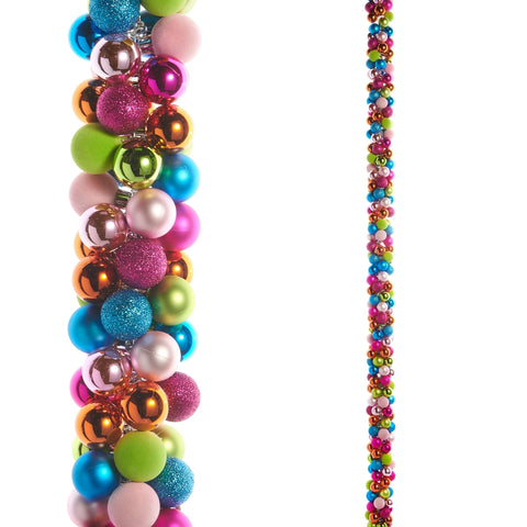 5' Ball Garland - Multicolor