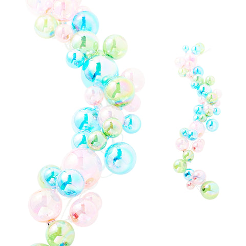 4' Seamless Ball Garland - Bright Iridescent