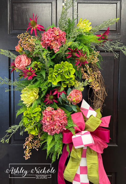 Garden Estate Hydrangea Wreath