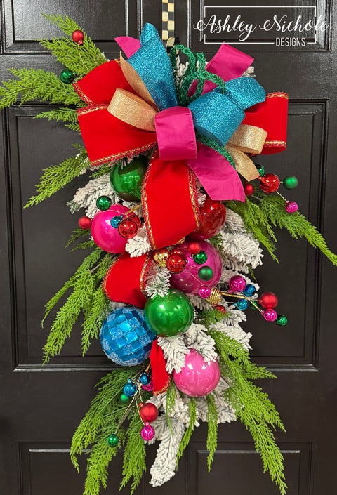 Colorful Christmas Magic Swag