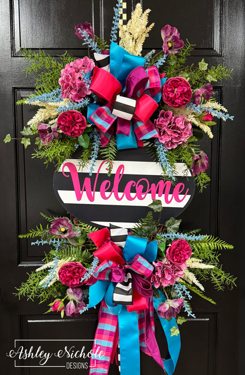 Summer Nights Welcome Wreath