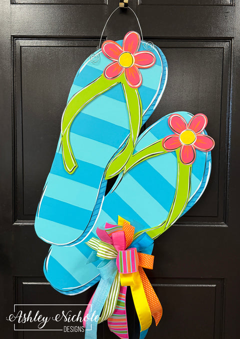 Summer Fun Flip Flops - Door Hanger