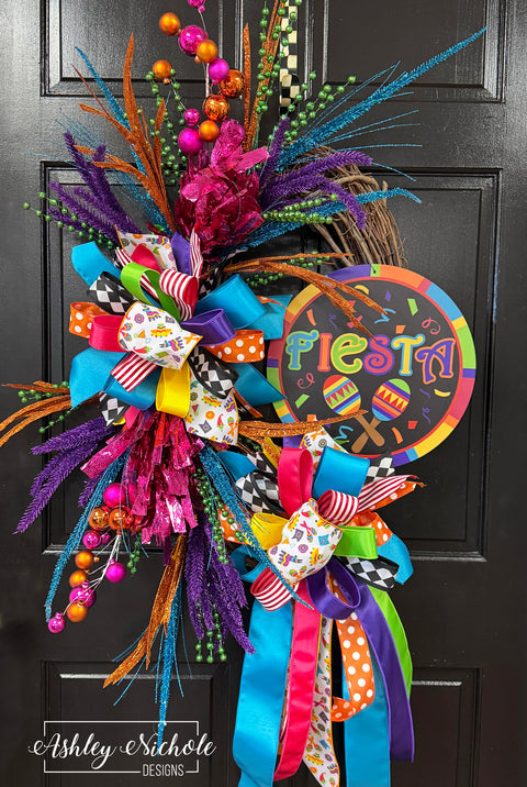 Fiesta Party Wreath