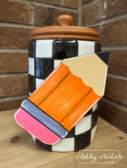 Pencil - Mini Piece (Magnet/Velcro)