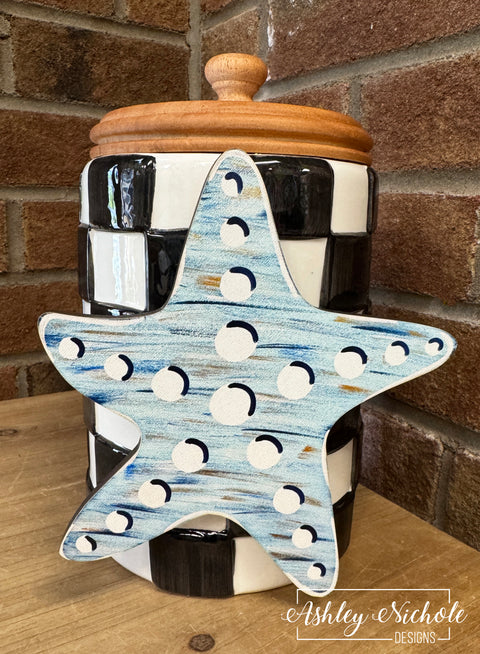 Coastal Starfish - Mini Piece (Magnet/Velcro)