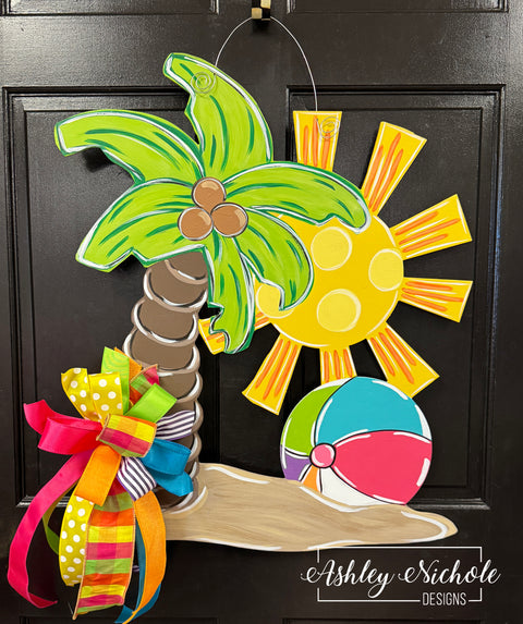 Beach Days - Door Hanger
