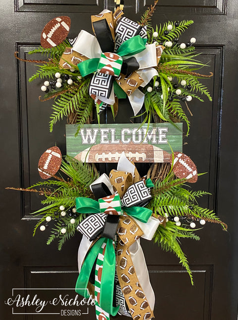 Football Welcome Wreath