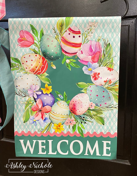 Egg-Stra Adorable Easter - Vinyl Garden Flag