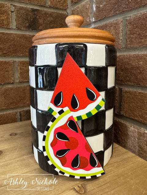Watermelon Stack - Mini Piece (Magnet/Velcro)