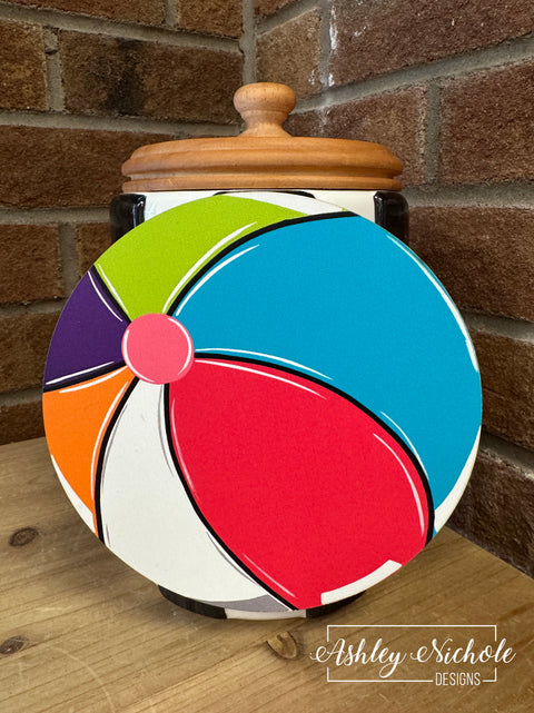 Beach Ball - Mini Piece (Magnet/Velcro)