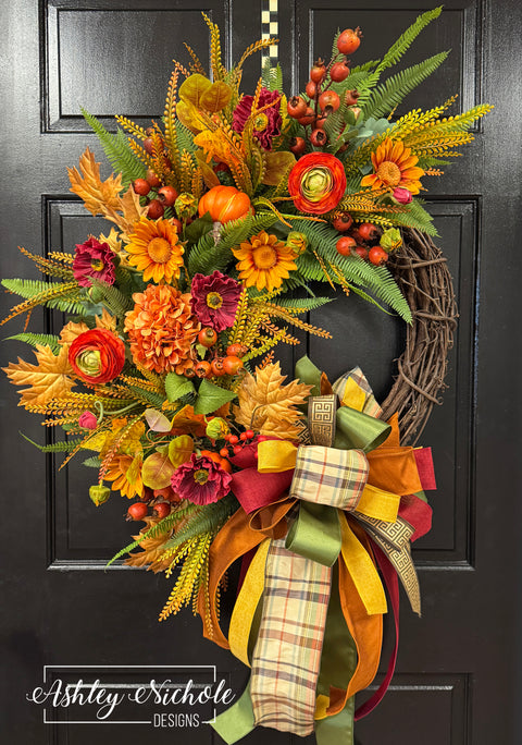 Burst of Fall Wreath