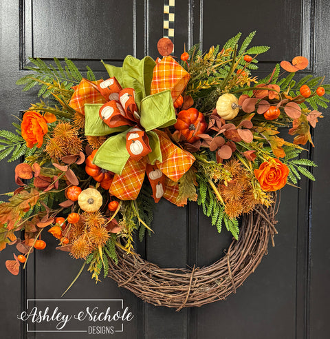 Gathering Fall Wreath
