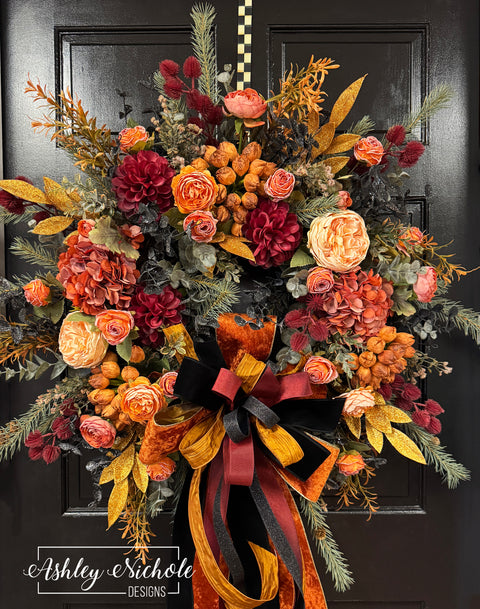 Moody & Magnificent Fall Wreath
