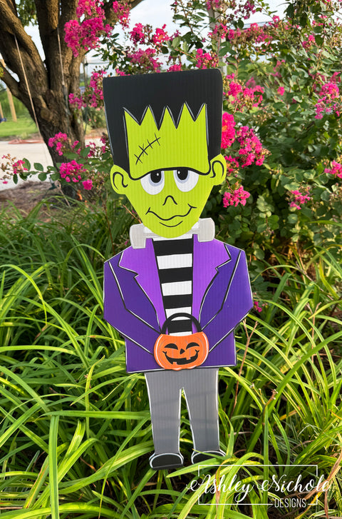 Frankenstein - Corrugated Coroplast Yard Stake