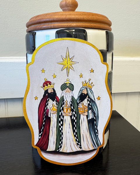 Star of Bethlehem Three Wise Men - Christmas Mini Piece (Magnet/Velcro)