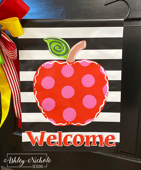 Apple - Vinyl Garden Flag