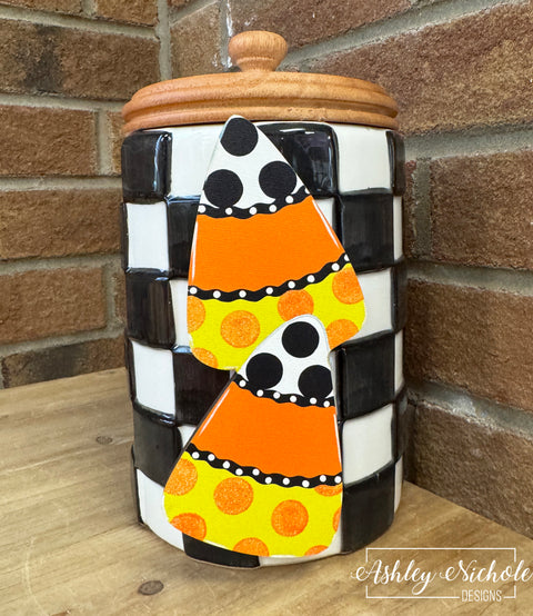 Candy Corn Stack - Mini Piece (Magnet/Velcro)